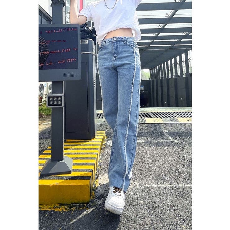 [JILLSTUART]★25SS★韓国人気★Summer Denim Pants デニムパンツ 韓国ファッション 春[品番：SHNW0006824]｜Sibra