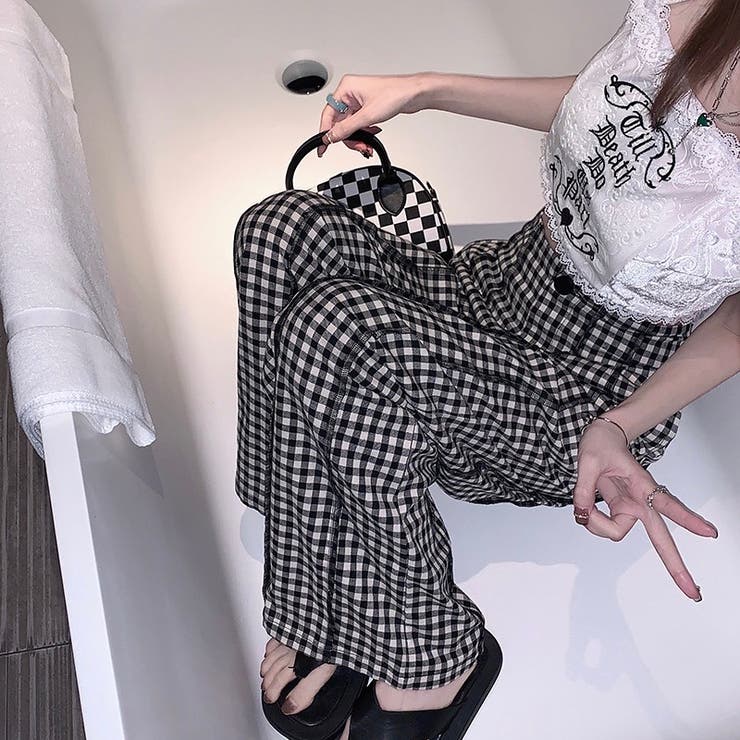[OPEN YY] WRAP-OVER WAIST パンツ★新作・25SS★韓国★関税込み ハイウエストデニムワイドパンツ ワイドパンツ ウエストホック