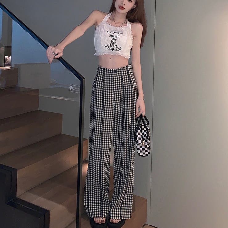 PRADA チェック柄カジュアルパンツ Prada チェック ジャケット | ブラウン | FARFETCH JP