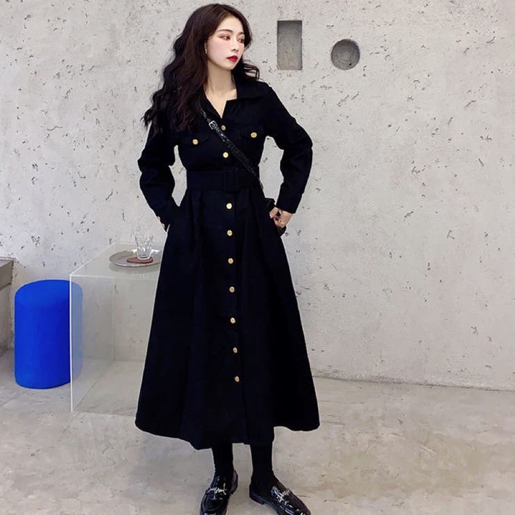 ロングワンピース 前開き シャツワンピ 品番 Shnw Sibra シブラ のレディースファッション通販 Shoplist ショップリスト