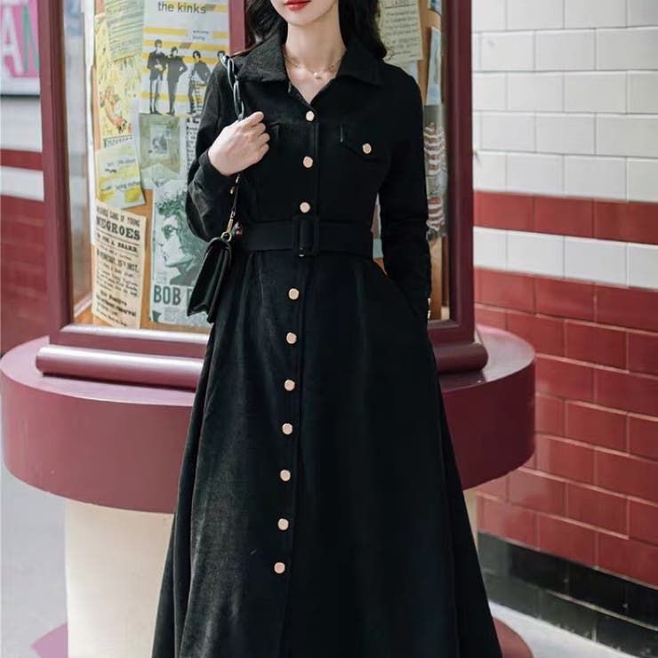 ロングワンピース 前開き シャツワンピ 品番 Shnw Sibra シブラ のレディースファッション通販 Shoplist ショップリスト