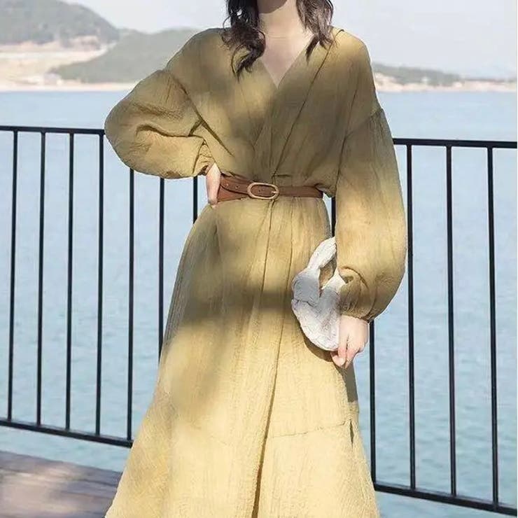 しゃり感シャツワンピースベルト付き シャリ上品な美しいシンプルアイテム 品番 Shnw Sibra シブラ のレディースファッション通販 Shoplist ショップリスト