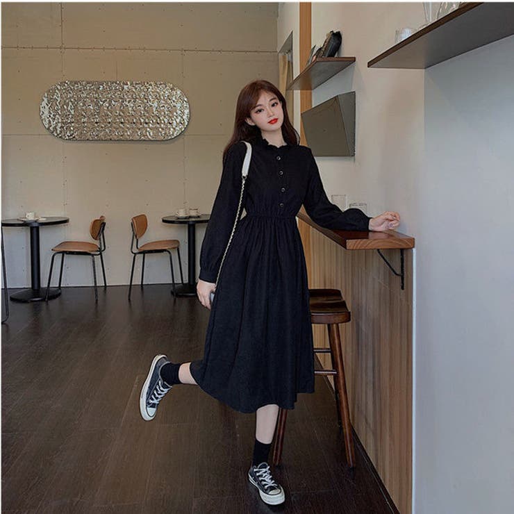 韓国ブランド　marron ワンピース パーティードレス ワンピース 韓国 オケージョンドレス