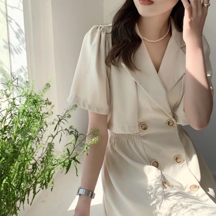 ワンピース 前開き 韓国ファッション | Sibra | 詳細画像11 