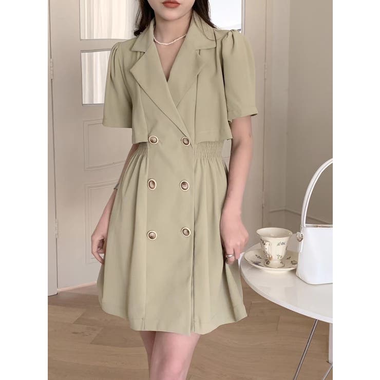 ワンピース 前開き 韓国ファッション | Sibra | 詳細画像6 