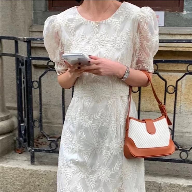 レースワンピース 韓国ファッション フェミニン | Sibra | 詳細画像13 