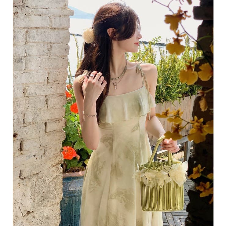 キャミワンピース 韓国ファッション パーティードレス 品番 Shnw Sibra シブラ のレディースファッション通販 Shoplist ショップリスト