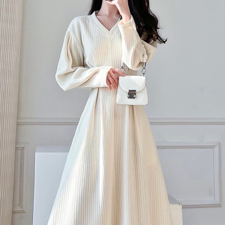 韓国 女子 人気 [MARGARIN FINGERS] LACE BELLE LONG ONE-PIECE Margarin Fingers
