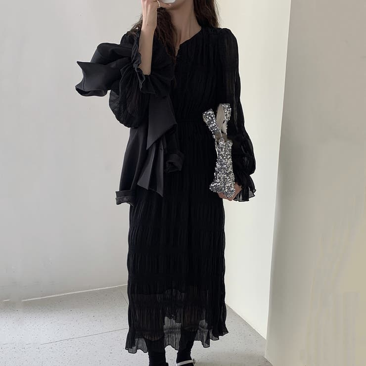 ワンピース 韓国ファッション パーティードレス[品番