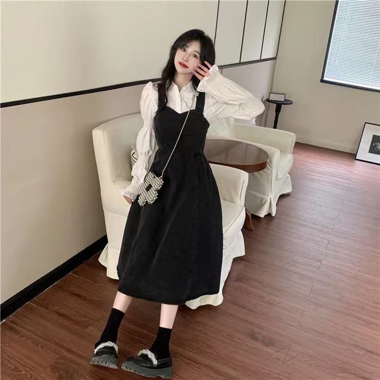 デニムサロペットスカート セクシー 夏服[品番：SHNW0009487]｜Sibra 