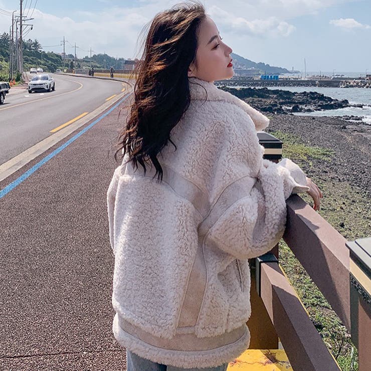 ボアジャケット 韓国ファッション 防寒 品番 Shnw Sibra シブラ のレディースファッション 通販 Shoplist ショップリスト