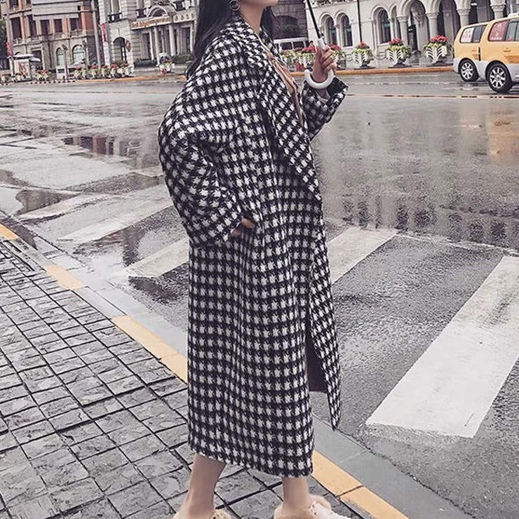 希少デザイン SAGA MINK  ミンクコート 千鳥柄 フード付 希少デザイン SAGA MINK ROYAL ミンクコート 千鳥柄 フード付