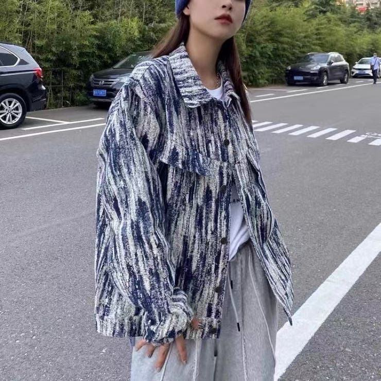 オーバーサイズデニムジャケット 韓国ファッション アウター 品番 Shnw Sibra シブラ のレディースファッション 通販 Shoplist ショップリスト