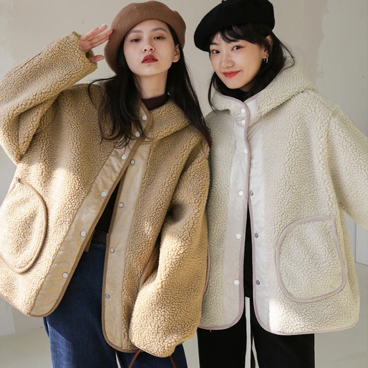 ボアコート 韓国ファッション 韓国 | Sibra | 詳細画像1 