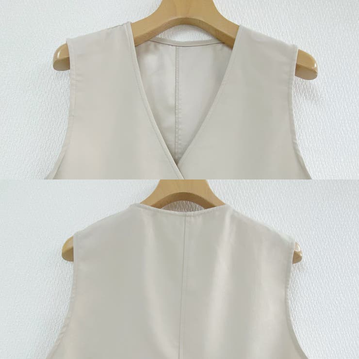 2点セット ロングジレ付き2WAYショートトレンチコート 韓国