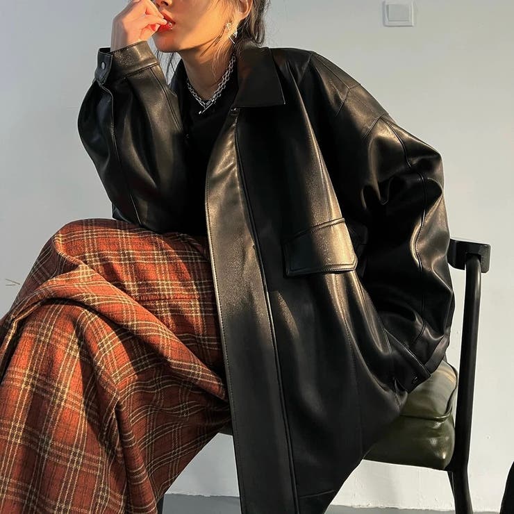 日本製システレレザージャケットsistereウールレザーコンビブラック 日本製システレレザージャケットsistereウールレザーコンビブラック