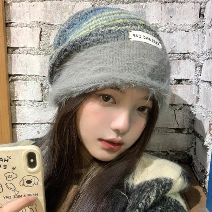 シャギー ニットキャップ 秋[品番：SHNW0011890]｜Sibra（シブラ