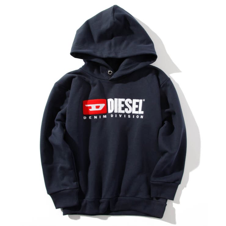 ネイビー | DIESEL ディーゼル プルオーバーパーカー | SHIFFON