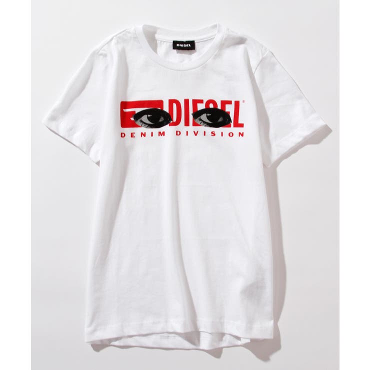 ホワイト | DIESEL ディーゼル プリント | SHIFFON