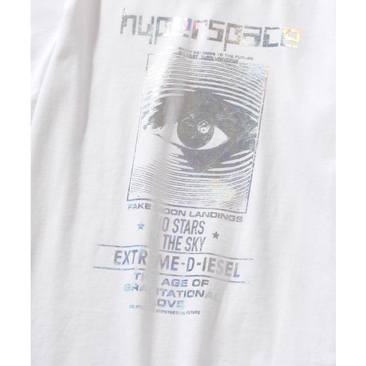 DIESEL ディーゼル プリント半袖Tシャツカットソー | SHIFFON | 詳細画像9