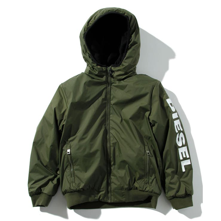 カーキ | DIESEL ディーゼル フーディー | SHIFFON