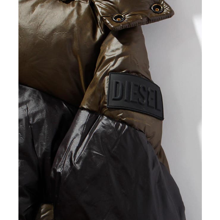 DIESEL ディーゼル フーディーパディングジャケットブルゾン