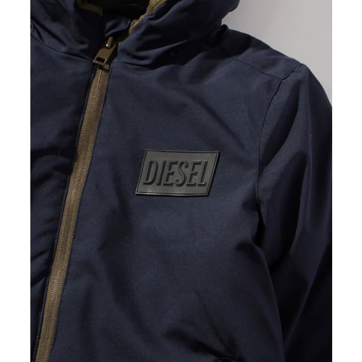 DIESEL ディーゼル フーディーパディングジャケットブルゾン