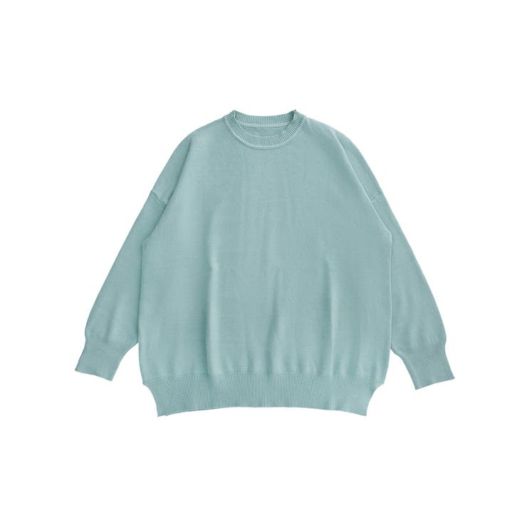 ライトグリーン | INFLATION インフレーション ラウンドネック | SHIFFON 