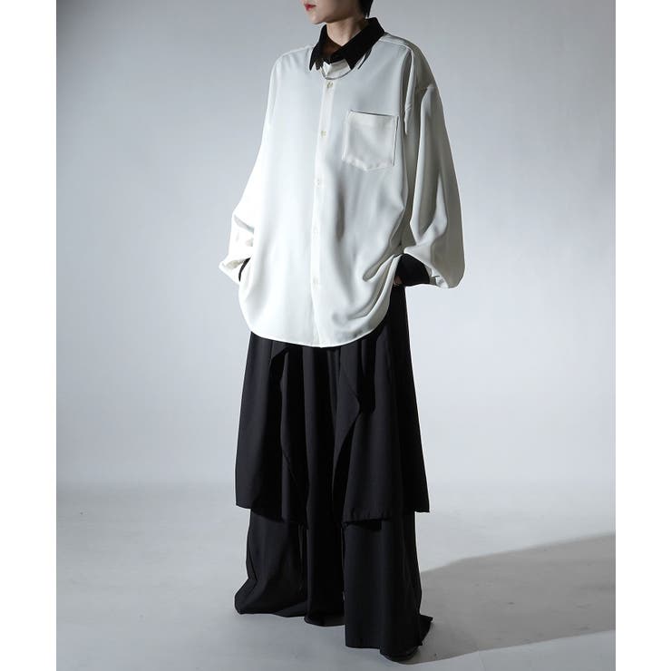 Confirm コンファーム アシンメトリーキリカエ | SHIFFON  | 詳細画像3 