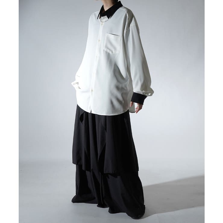 Confirm コンファーム アシンメトリーキリカエ | SHIFFON  | 詳細画像6 