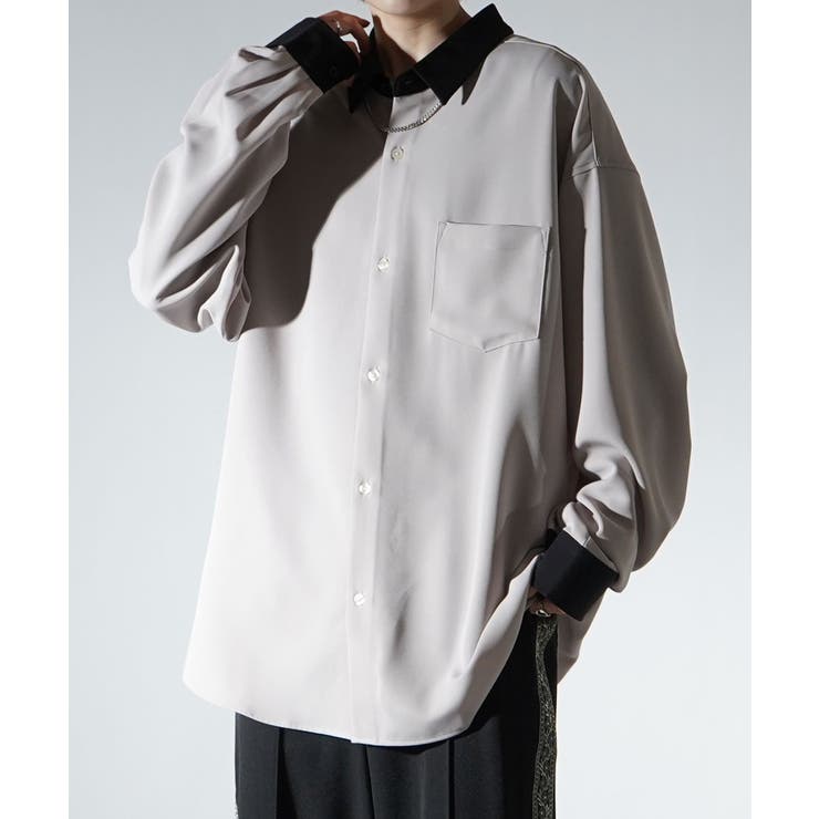 ベージュ | Confirm コンファーム アシンメトリーキリカエ | SHIFFON 