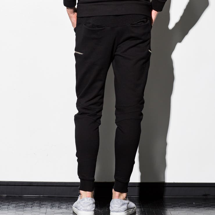 AKM Contemporary 裏毛バイカーパンツ[品番:SHNM0001687 AKM Contemporary 裏毛バイカーパンツ[品番:SHNM0001687