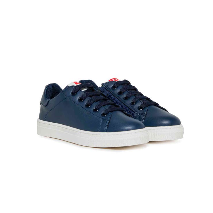 ネイビー | DIESEL ディーゼル ワンポイントブランドロゴスニーカー | SHIFFON