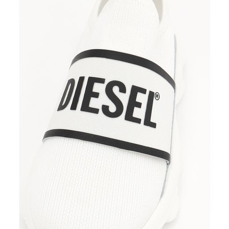 DIESEL ディーゼル ロゴプリントローカットスニーカー[品番