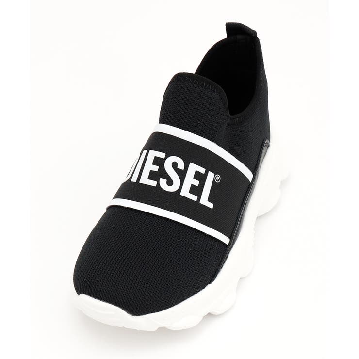 DIESEL ディーゼル ロゴプリントローカットスニーカー[品番
