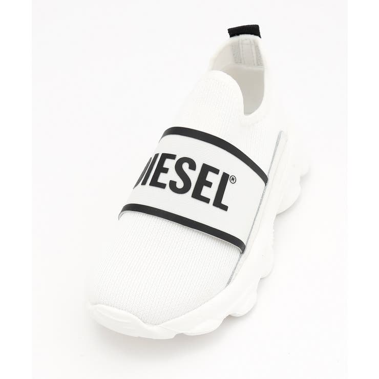 DIESEL ディーゼル ロゴプリントローカットスニーカー[品番