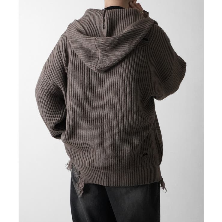 Confirm コンファーム ダメージニット | SHIFFON  | 詳細画像10 