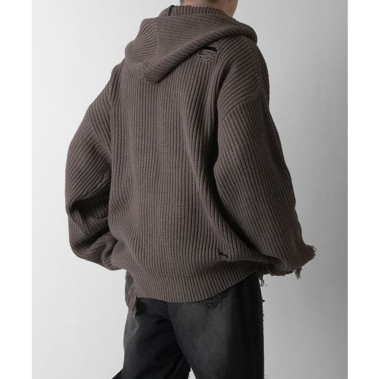 Confirm コンファーム ダメージニット | SHIFFON  | 詳細画像11 