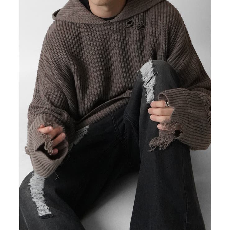 Confirm コンファーム ダメージニット | SHIFFON  | 詳細画像14 