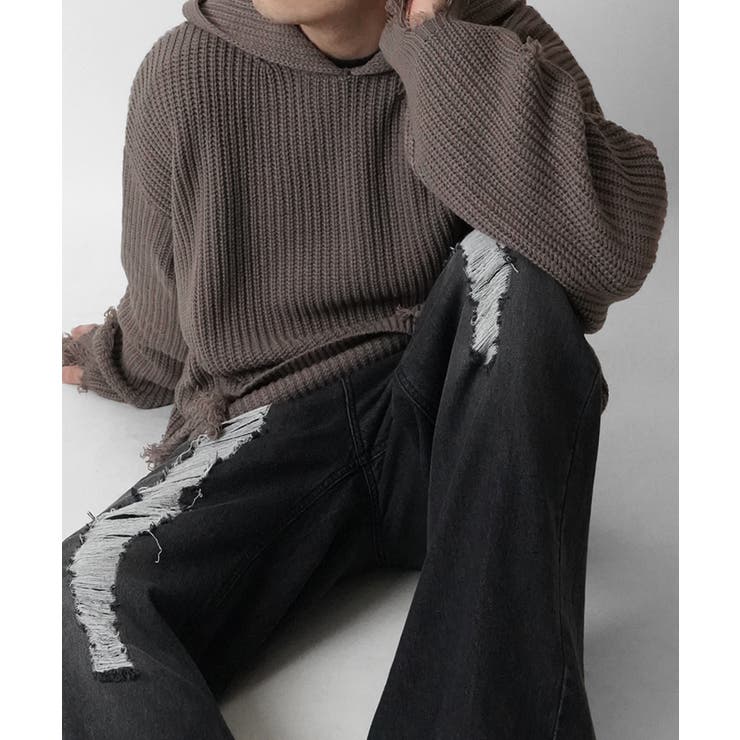 Confirm コンファーム ダメージニット | SHIFFON  | 詳細画像15 