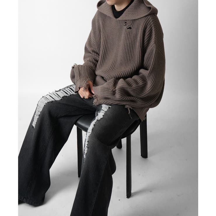 Confirm コンファーム ダメージニット | SHIFFON  | 詳細画像18 