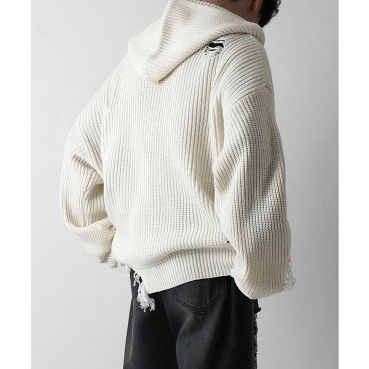 Confirm コンファーム ダメージニット | SHIFFON  | 詳細画像23 