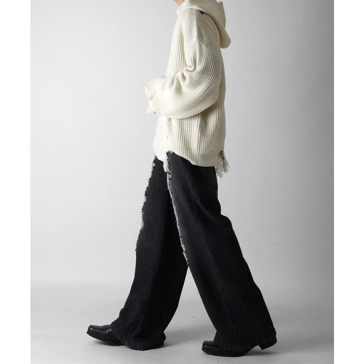 Confirm コンファーム ダメージニット | SHIFFON  | 詳細画像25 