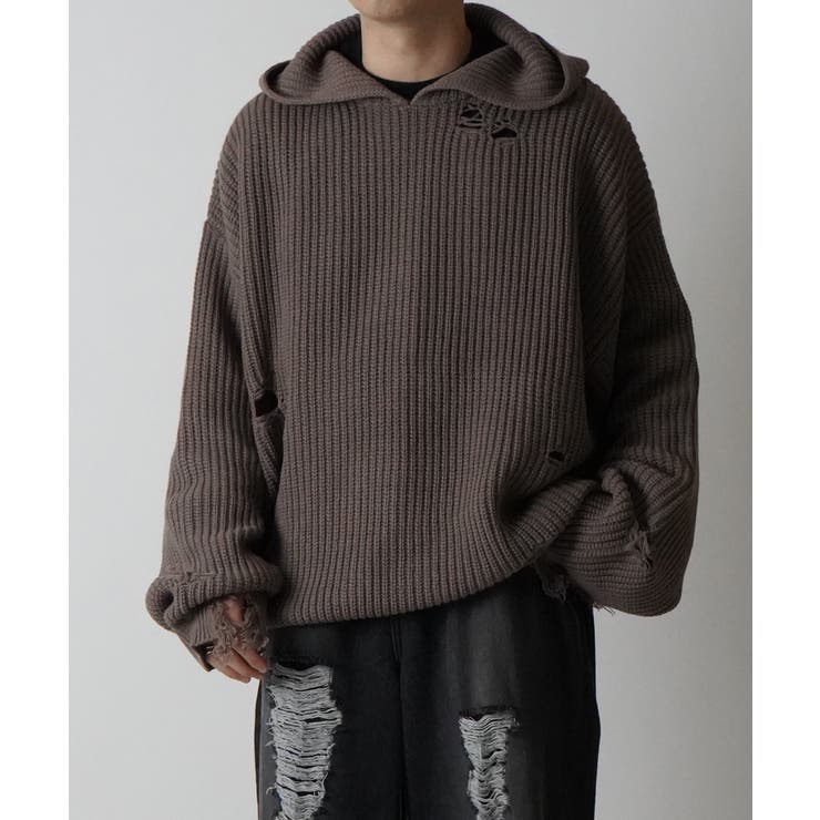 Confirm コンファーム ダメージニット | SHIFFON  | 詳細画像8 