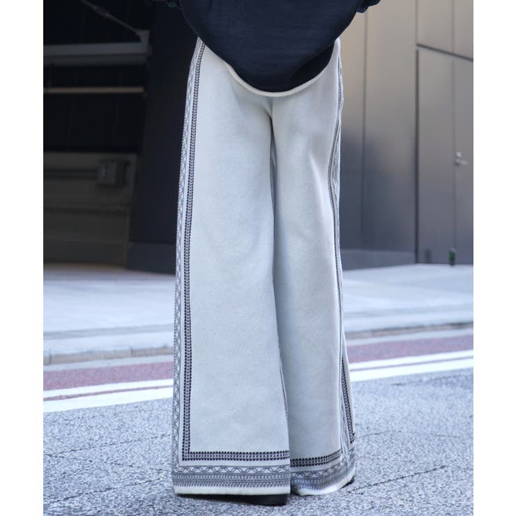 Confirm コンファーム 裾サイドライン | SHIFFON  | 詳細画像16 