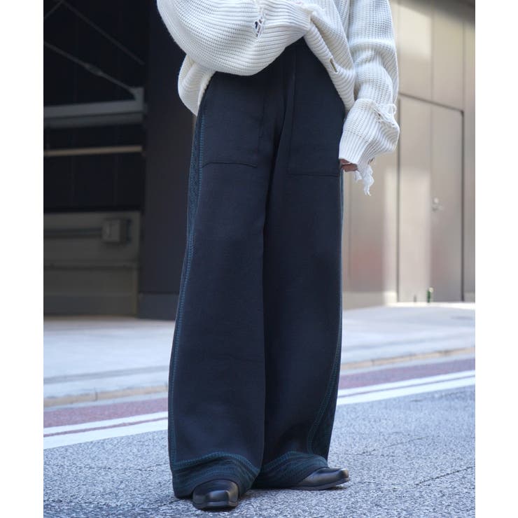 Confirm コンファーム 裾サイドライン | SHIFFON  | 詳細画像2 