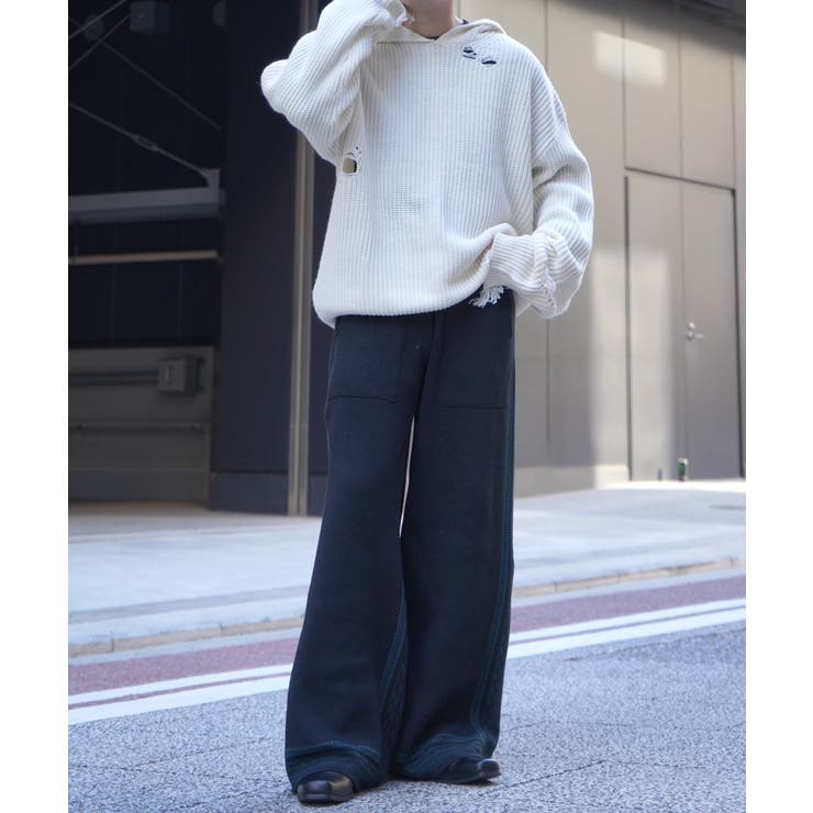 Confirm コンファーム 裾サイドライン | SHIFFON  | 詳細画像4 