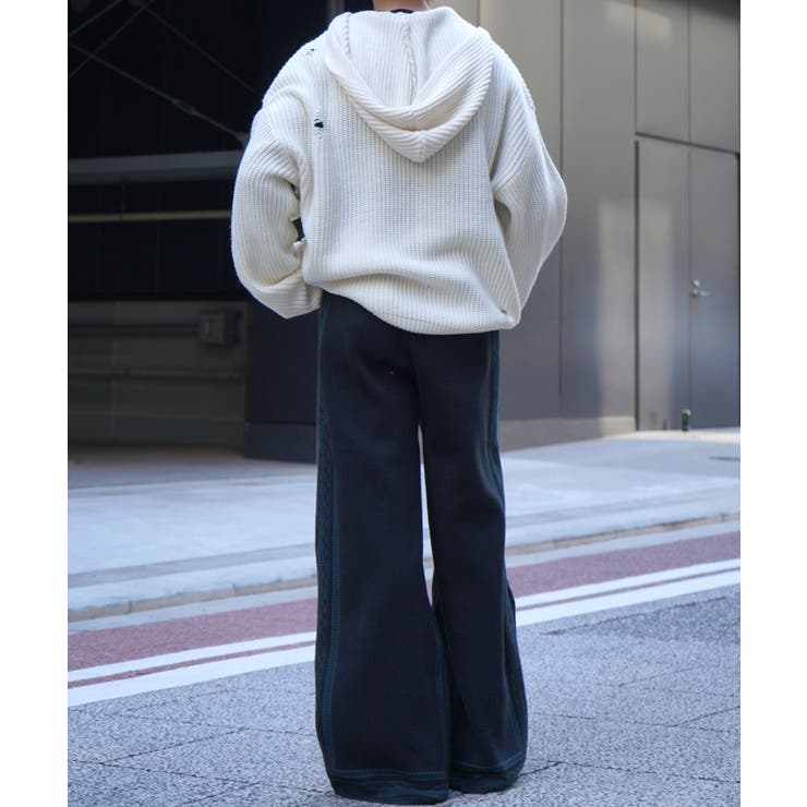 Confirm コンファーム 裾サイドライン | SHIFFON  | 詳細画像7 