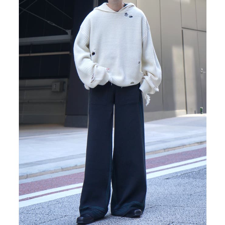 Confirm コンファーム 裾サイドライン | SHIFFON  | 詳細画像9 