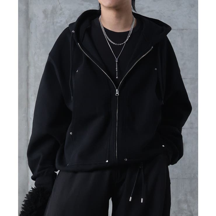 ブラック | Confirm コンファーム ダブルポケット | SHIFFON 